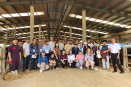 ĐOÀN ĐẠI BIỂU HỘI NGHỊ KHU VỰC VỀ CHUYỂN ĐỔI CHĂN NUÔI BỀN VỮNG THAM QUAN TRUNG TÂM NGHIÊN CỨU BÒ VÀ ĐỒNG CỎ BA VÌ